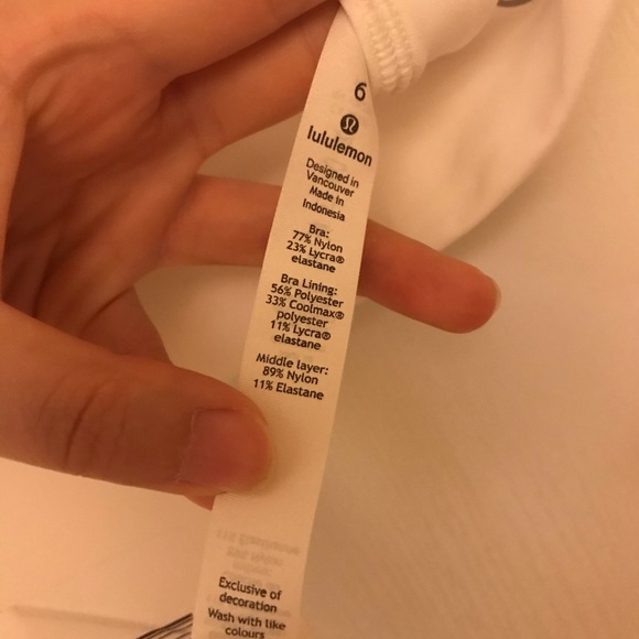 Lululemon free to be moved bra 6 NWT - Picture 4 of 4